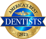 American's Best Dentist Seal 2023