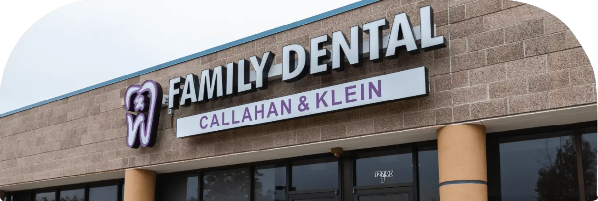 Front of Office Dental Sign Lakewood